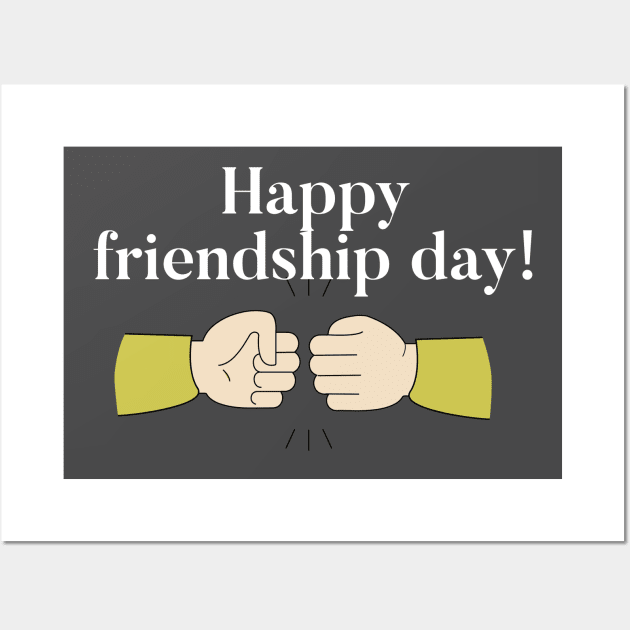 Friendship Day Wall Art by Raw Designs LDN